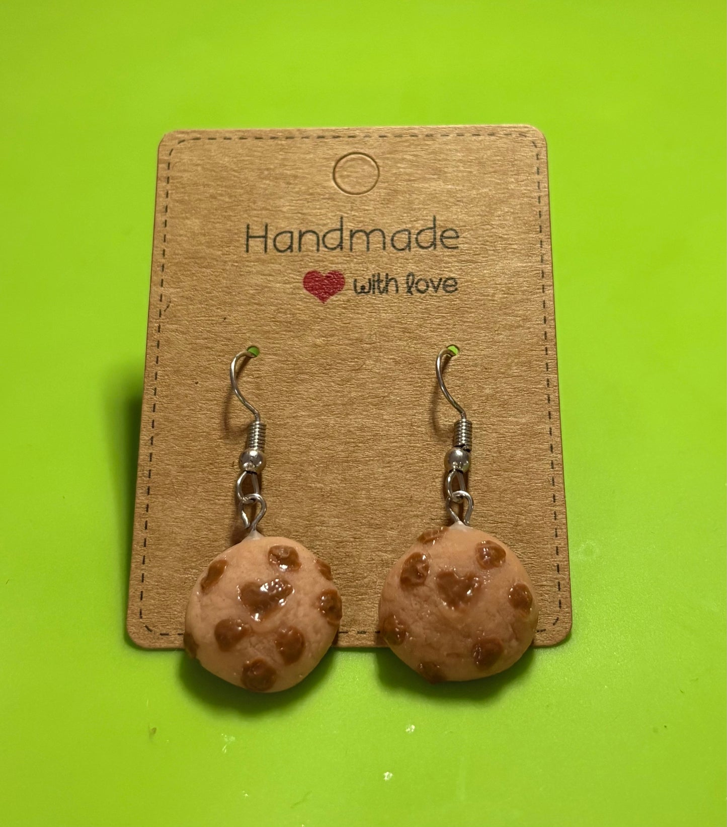 Choc Chip Cookie Earrings