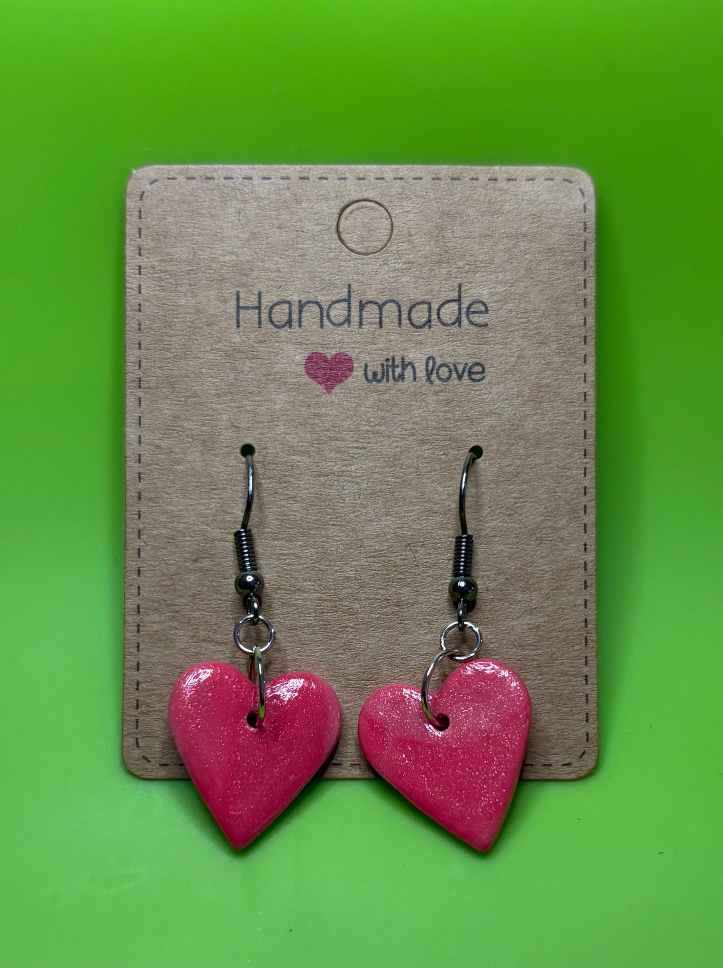 Large Marbled Hearts, Dangle