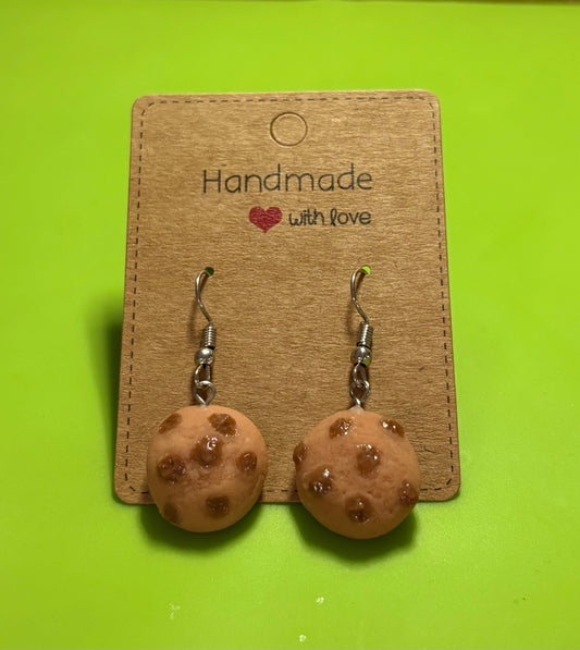 Choc Chip Cookie Earrings